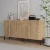 Hanah Home Konzolni sto Evolet, 150x75x36 cm, Boje hrasta