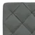 Vidaxl Postelja z vzmetnico temno siva 140x200 cm blago