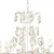 ONLI - Luster na lancu BOTTE 8xE14/6W/230V bela
