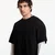 Majice PLEASURES Neural Applique Shirt Black M