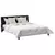 Duvet s jastucima s jastukom 3 pcs Bijelo Mikrofibra i Pero