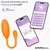 InToYou App Series Logan Vibrating Egg with App Orange