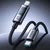 Joyroom Kabel z zaslonom USB-C – iPhone Lightning 30 W, 1,2 m – črn
