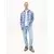 Tommy Jeans Srajca  kraljevo modra / rdeča / črna / bela