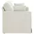 Sofa Krema 138 x 78 x 80 cm Baršun