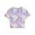 PUMA Printed Baby Tee Youth, Clothing, Intense Lavender, 9-10Y