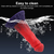 HiSmith HSD52 Realistic Silicone Dildo Suction Cup 8.6 Red-Purple
