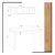 Hanah home Radni sto 120x74x60cm Hrast