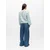 OBJECT Bluza OBJMya pastelno modra/bela
