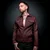 Moška jakna WORNSTAR - Idolmaker Coated Denim - Crimson - WSGJ-IMCC