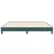 Box Spring krevet bez madracem tamnozeleni 200x210 cm baršun