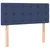 vidaXL vidaXL Box spring postelja z vzmetnico modra 100x200 cm blago, (20724074)