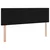 Krevet s od storage s madracem Crna 140 x 200 cm Baršun