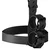 Fetish Submissive Bondage Collar & Wrist Cuffs Body Restraint Set Black