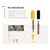 MONAMI MONAMI permanentni industrijski marker ProPaint, 2 mm, rumen