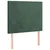 Vidaxl Box spring postelja z vzmetnico temno zelena 90x200 cm žamet