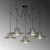 Opviq Luster Tel-6761, 138 cm, 5xE27