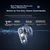 Nuobixing Bluetooth slušalice Pro 13, Crne