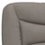 Vidaxl Postelja z vzmetnico Hvar taupe 90x200 cm blago