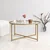 Hanah Home Klub sto Gold Sun S404 83x40x83cm Zlatni