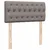 Vidaxl Box spring postelja z vzmetnico taupe 100x200 cm blago