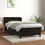 Vidaxl Box spring postelja z vzmetnico črna 80x200 cm žamet