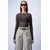 Trend Alacati Stili Ženska bluza Alc-X15043, Braon