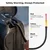 K&F Camera neck strap32mm blue condensed polymer material webbing, 4 aluminum alloy square buckles