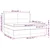 Vidaxl Box spring postelja z vzmetnico krem 200x200 cm blago