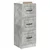 Ormar s ladicama Betonska siva 33 x 34,5 x 87 cm