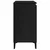 Kreveta Crni hrast 104 x 35 x 70 cm Konstruirano drvo