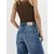Pull&Bear Kavbojke moder denim