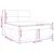 vidaXL vidaXL Box spring postelja z vzmetnico črna 180x200 cm blago, (21321063)