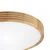 Brilagi - LED plafonsko svetlo CARVALHO MODERN SLIM 2xE27/60W/230V prečnik 37,5 cm hrast