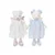 BK ANGELINA medved angel modra obleka (25 cm) z darilno škatlo Bukowski Design