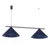 Luster na sajli CAPITAL 2xGX53/15W/230V plava