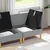 Modularni set sofe sa skladištem 3 pcs Svjetlosiva Tkanina