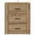 vidaXL Nočna omarica artisan hrast 50 x 36 x 60 cm Konstruiran les