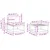 Set vanjskih sofa 9 pcs Bijela i antracit 79 x 79 x 37 cm