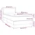 Vidaxl Box spring postelja z vzmetnico temno siva 80x200 cm blago