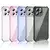 Maska Carbon shield iPhone 14 Pro, Roze
