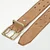 Levis POTRERO DOUBLE PRONG BELT Kostanjeva