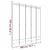 Vidaxl vidaXL 5-delni paravan, antracit, 200 x 220 cm, blago