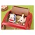 Sylvanian Families družinski potovalni avto z vozičkom in avtosedežem, rdeč