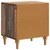 Noćni ormar s ladicama 2 pcs Staro drvo 43 x 34,5 x 48 cm