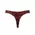 Muške sexy tange Tribal string, Crveno-crne