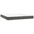 Krevet box spring s madracem LED tamnosivi 180x200 cm baršun