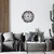 Wallity Zidni sat Enzoclock - S016, 48x48 cm