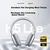 Tonemay Bluetooth slušalice H5 Lite, Srebrne boje