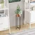 Aberto Design Dekorativna saksija GED-025-B, 23x78x23 cm, Crno-terakota